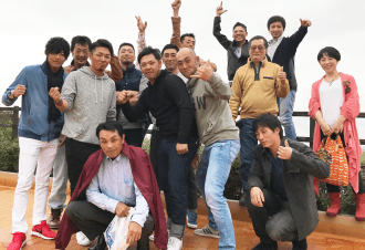 2016 社員旅行にて